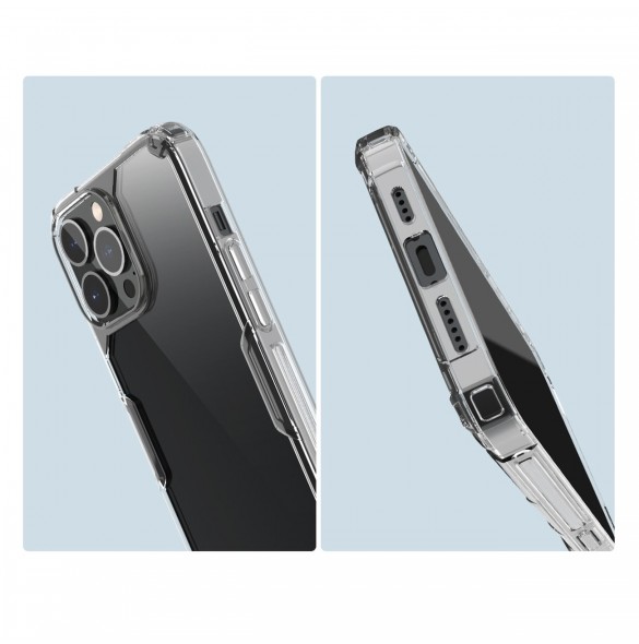 Nillkin Nature Pro skal till iPhone 13 Pro Max pansarskal vit