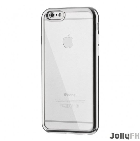 Silver och väldigt snyggt skydd iPhone 6S 6.