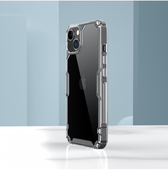 Nillkin Nature Pro fodral iPhone 14 Plus pansarfodral skal blå