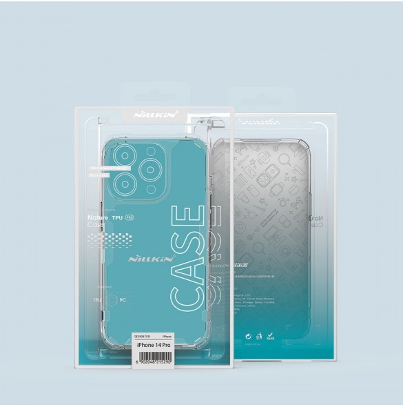 Nillkin Nature Pro Fodral iPhone 14 Pro Armor Fodral Transparent skal