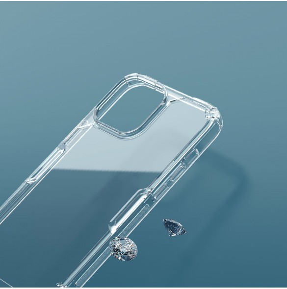 Nillkin Nature Pro Fodral iPhone 14 Pro Armor Fodral Transparent skal