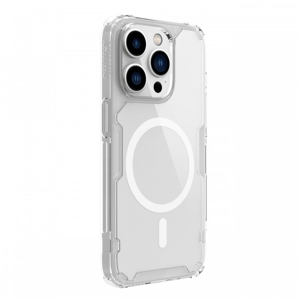 Nillkin Nature Pro Magnetic Case för iPhone 14 Pro Magnetic MagSafe Transparent Fodral
