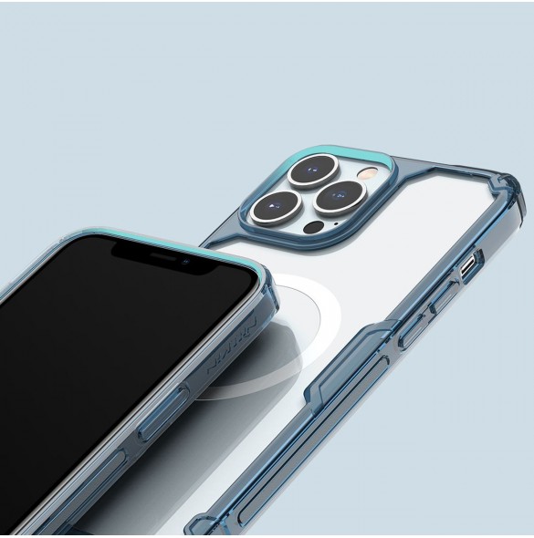 Nillkin Nature Pro Magnetic Case för iPhone 14 Pro Magnetic MagSafe Transparent Fodral