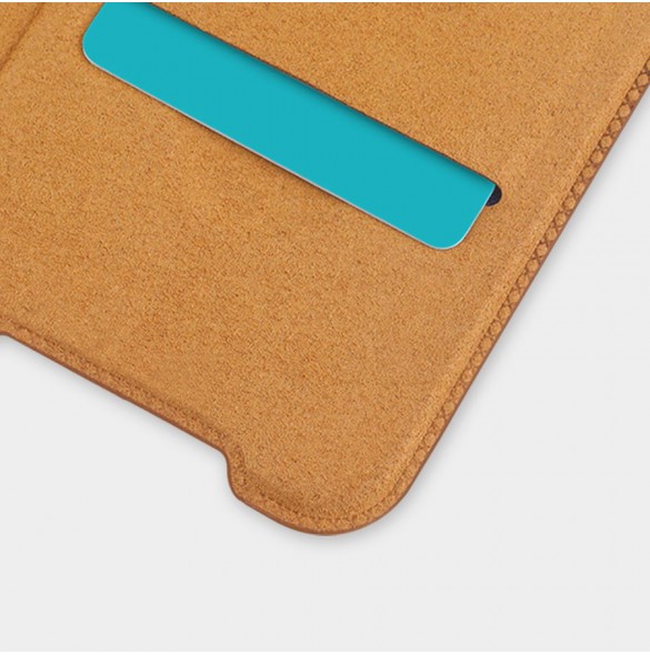 Nillkin Qin Fodral Fodral För Samsung Galaxy A33 5G Kameraskydd Hölster Cover Flip Cover Svart