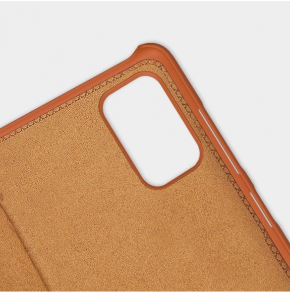 Nillkin Qin Fodral Fodral För Samsung Galaxy A33 5G Kameraskydd Hölster Cover Flip Cover Svart