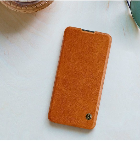 Nillkin Qin Fodral Fodral för Xiaomi Redmi Note 11T 5G / Note 11S 5G / Note 11 5G (Kina) / Poco M4 Pro 5G Kameraskydd Hölster