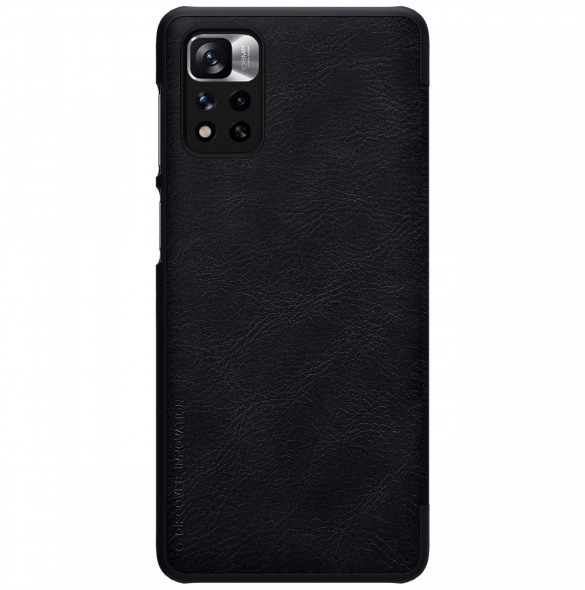 Nillkin Qin Case Cover för Xiaomi Redmi Note 11 Pro+ (Kina) / Redmi Note 11 Pro (Kina) / Mi11i HyperCharge Kameraskydd Hölste