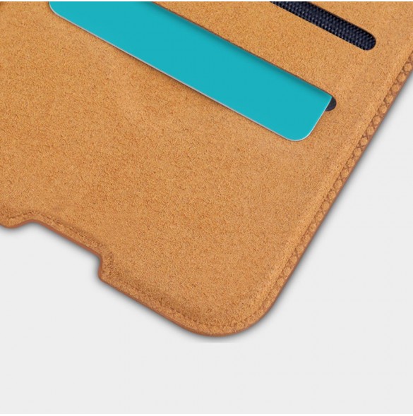 Nillkin Qin Case Cover för Xiaomi Redmi Note 11 Pro+ (Kina) / Redmi Note 11 Pro (Kina) / Mi11i HyperCharge Kameraskydd Hölste