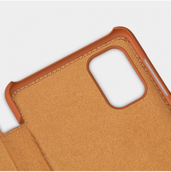 Nillkin Qin Case Cover för Xiaomi Redmi Note 11 Pro+ (Kina) / Redmi Note 11 Pro (Kina) / Mi11i HyperCharge Kameraskydd Hölste
