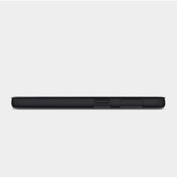 Samsung Galaxy A14 5G / Galaxy A14 Nillkin Qin Series PU Läder Flip Fodral Brun