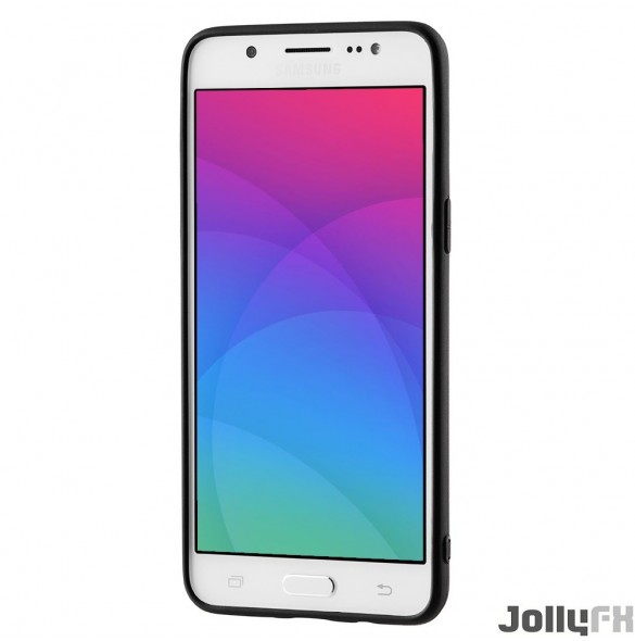 Svart och väldigt snyggt skydd Samsung Galaxy J7 2016 J710.