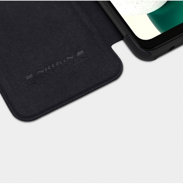 Nillkin Qin läderhölsterfodral till Samsung Galaxy A13 5G röd
