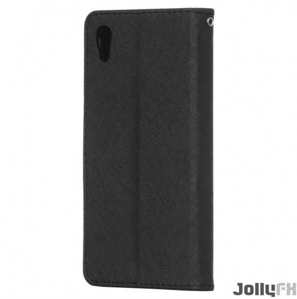 Svart och väldigt elegant cover Sony Xperia XA1.