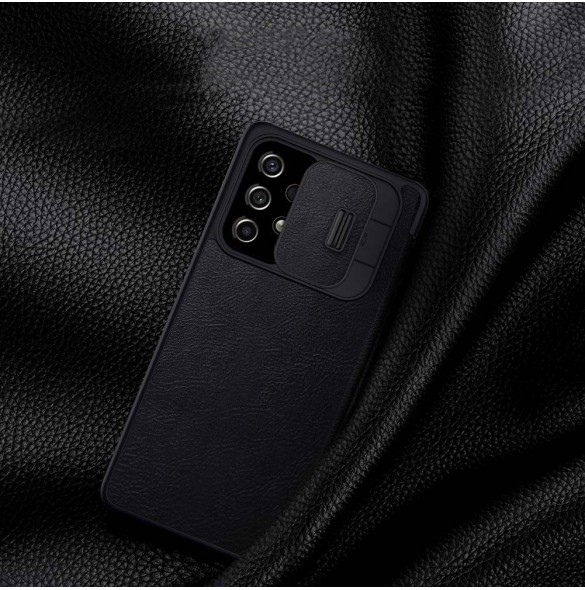 Nillkin Qin läderhölster till Samsung Galaxy A53 5G svart