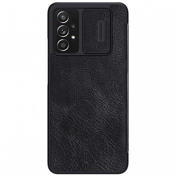 Nillkin Qin läderhölster till Samsung Galaxy A73 svart