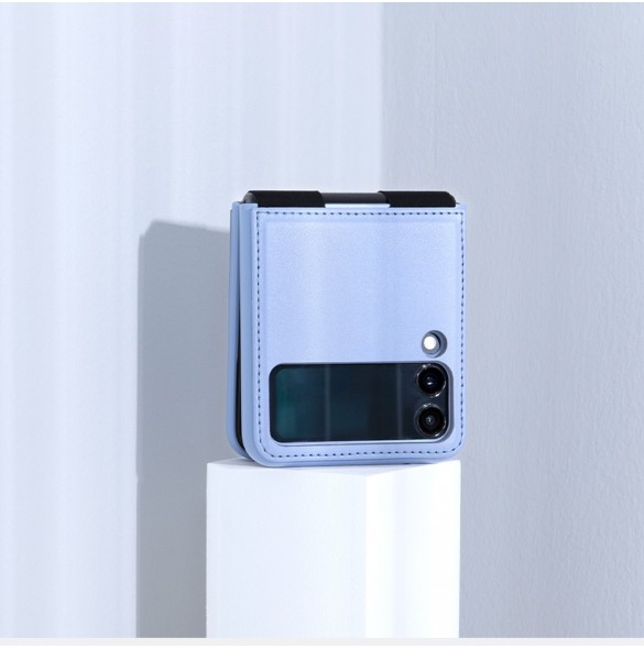 Nillkin Qin läderhölster till Samsung Galaxy Z Flip 3 svart