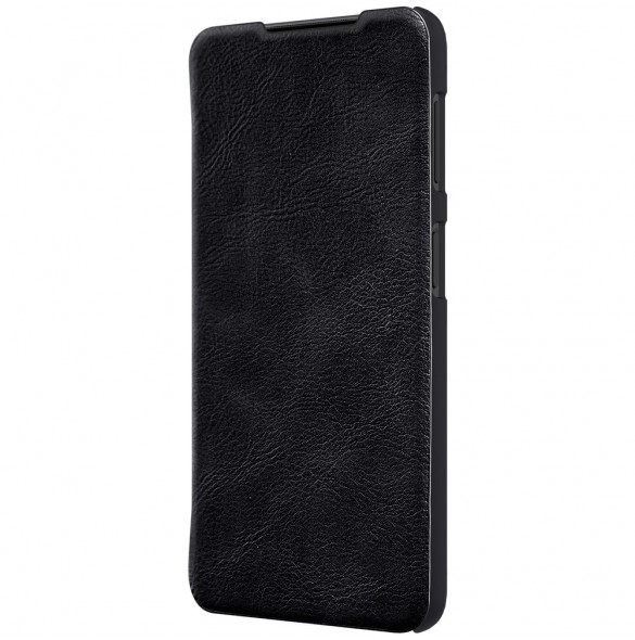 Nillkin Qin original läderfodral till Samsung Galaxy A22 4G svart