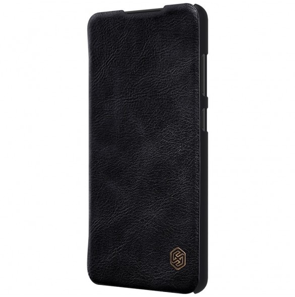 Nillkin Qin original läderfodral till Samsung Galaxy A72 4G svart