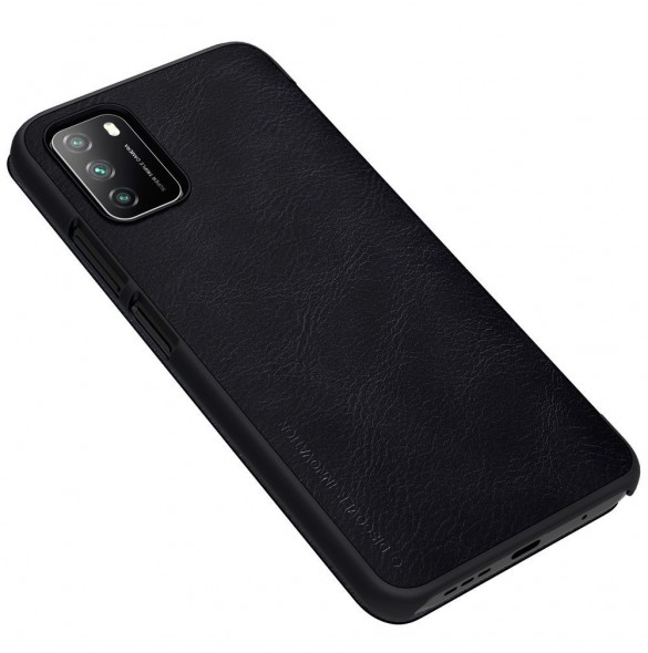 Nillkin Qin original läderfodral till Xiaomi Poco M3 svart