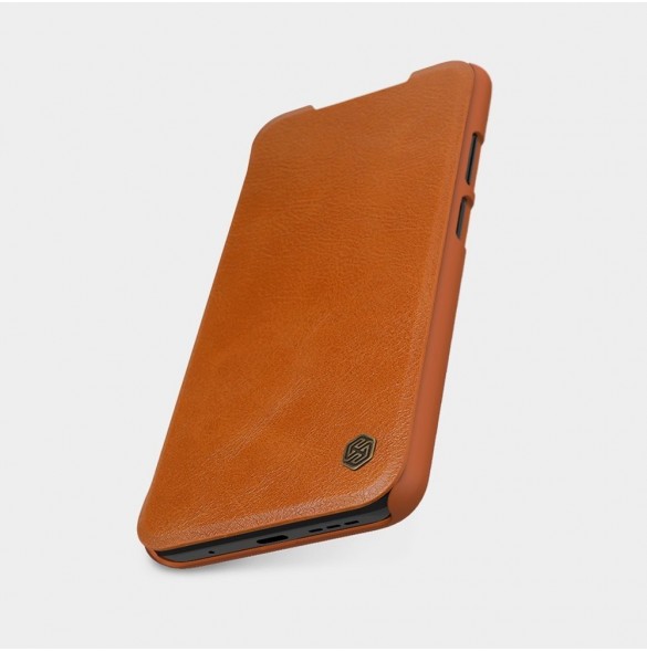 Nillkin Qin original läderfodral till Xiaomi Poco M3 svart