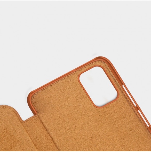 Nillkin Qin original läderfodral till Xiaomi Poco M3 svart