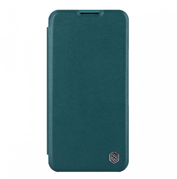 Nillkin Qin Pro Läderfodral-enligt läder iPhone 14 Plus 6.7 2022 Exuberant Green