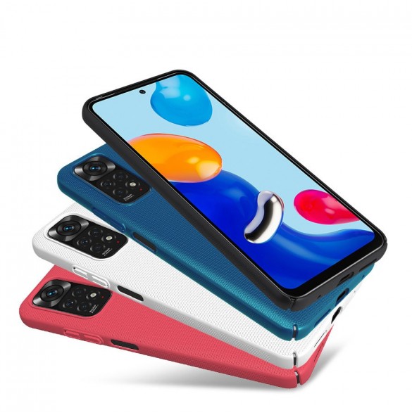 Nillkin Super Frosted Shield hållbart skydd för Xiaomi Redmi Note 11T 5G / Note 11S 5G / Note 11 5G (Kina) / Poco M4 Pro 5G s