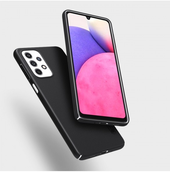 Nillkin Super Frosted Shield Pro Fodral hållbart för Samsung Galaxy A33 5G svart