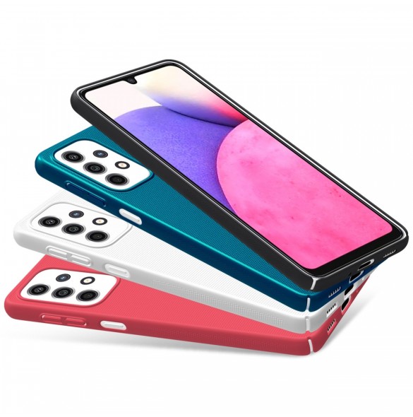 Nillkin Super Frosted Shield Pro Fodral hållbart för Samsung Galaxy A33 5G svart