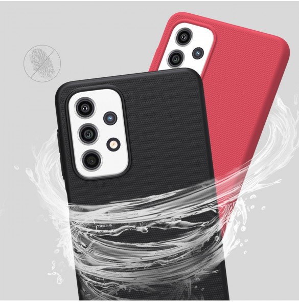 Nillkin Super Frosted Shield Pro Fodral hållbart för Samsung Galaxy A33 5G svart