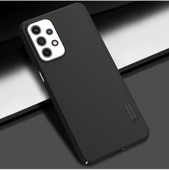 Nillkin Super Frosted Shield Pro Fodral hållbart för Samsung Galaxy A33 5G svart
