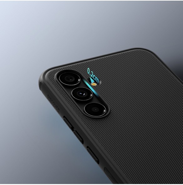 Nillkin Super Frosted Shield Pro-fodral för Samsung Galaxy A54 5G pansarskal + telefonställ blå