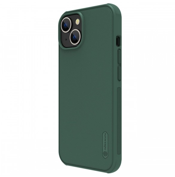 Nillkin Super Frosted Shield Pro fodral iPhone 14 / iPhone 13 bakskal grön