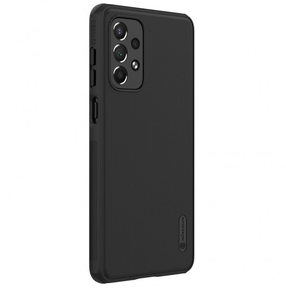 Nillkin Super Frosted Shield Pro hållbart skal till Samsung Galaxy A73 svart
