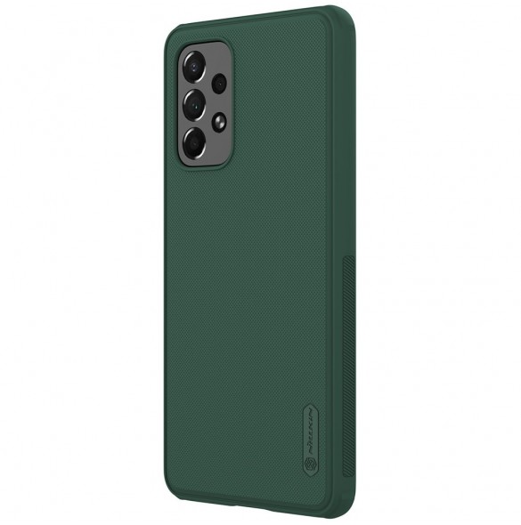 Nillkin Super Frosted Shield Pro hållbart skal till Samsung Galaxy A73 grön