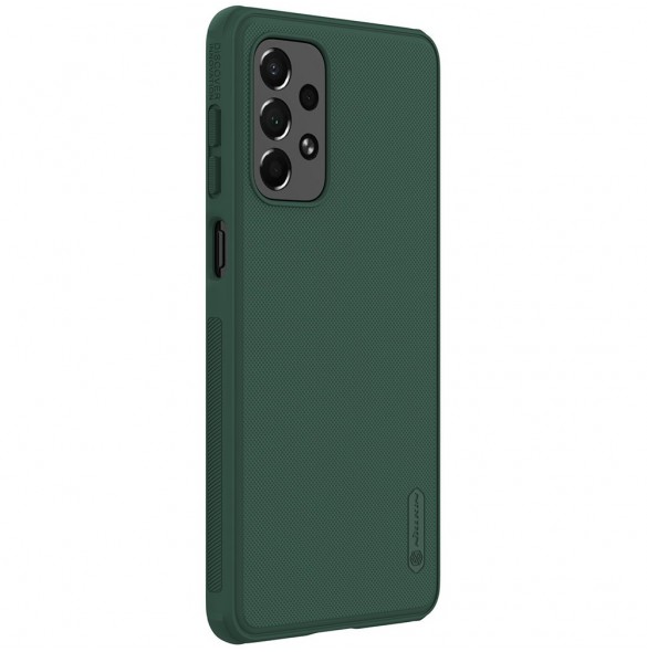 Nillkin Super Frosted Shield Pro hållbart skal till Samsung Galaxy A73 grön