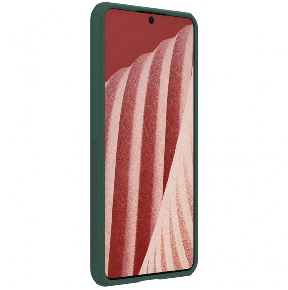 Nillkin Super Frosted Shield Pro hållbart skal till Samsung Galaxy A73 grön