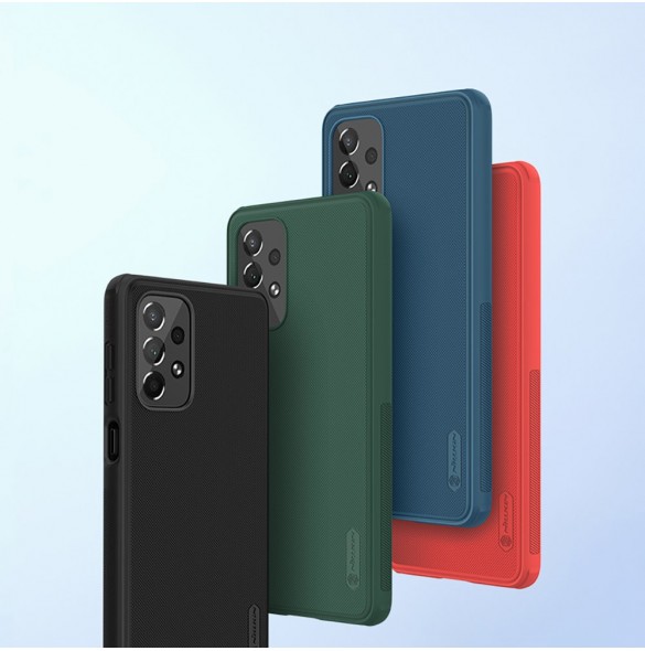 Nillkin Super Frosted Shield Pro hållbart skal till Samsung Galaxy A73 grön