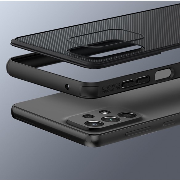 Nillkin Super Frosted Shield Pro hållbart skal till Samsung Galaxy A73 grön