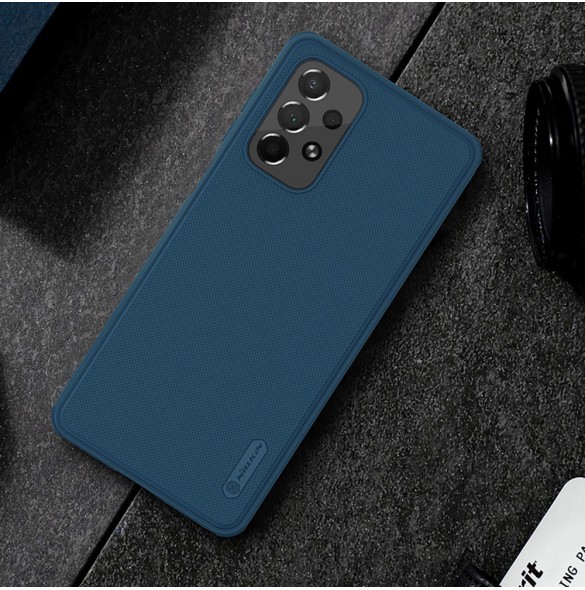 Nillkin Super Frosted Shield Pro hållbart skal till Samsung Galaxy A73 grön