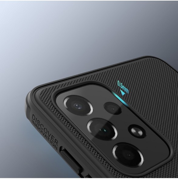 Nillkin Super Frosted Shield Pro hållbart skal till Samsung Galaxy A73 röd