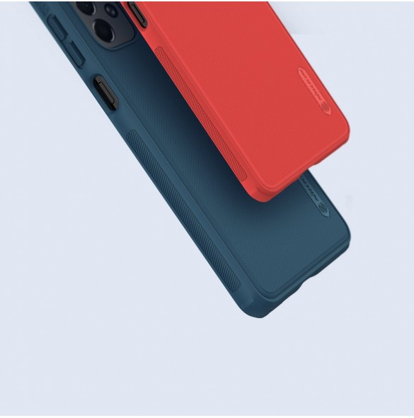 Nillkin Super Frosted Shield Pro hållbart skal till Samsung Galaxy A73 röd