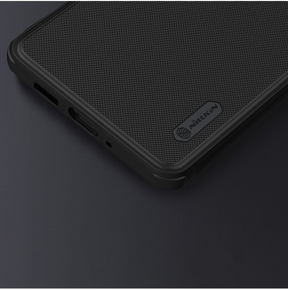 Nillkin Super Frosted Shield Pro hållbart skal till Samsung Galaxy A73 röd