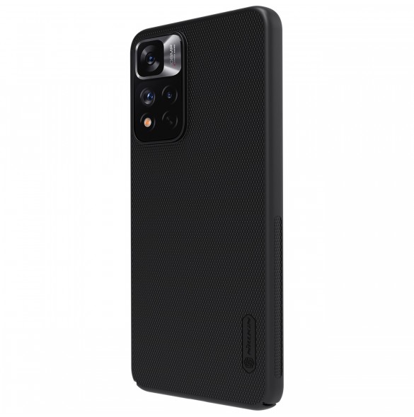 Nillkin Super Frosted Shield Pro hållbart skal till Xiaomi Redmi Note 11 Pro+ 5G svart