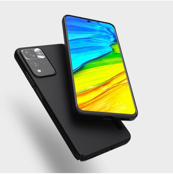 Nillkin Super Frosted Shield Pro hållbart skal till Xiaomi Redmi Note 11 Pro+ 5G svart