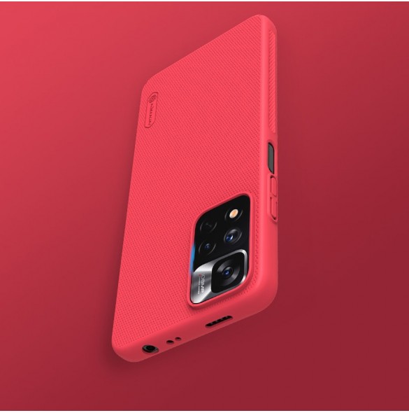 Nillkin Super Frosted Shield Pro hållbart skal till Xiaomi Redmi Note 11 Pro+ 5G svart