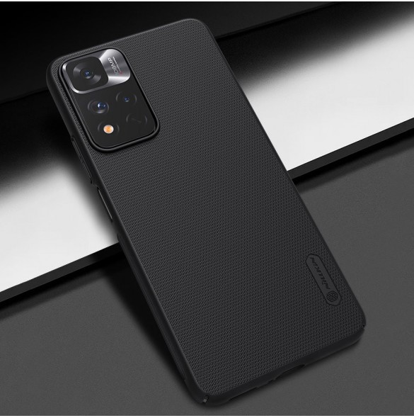 Nillkin Super Frosted Shield Pro hållbart skal till Xiaomi Redmi Note 11 Pro+ 5G svart
