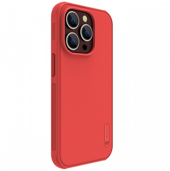 Nillkin Super Frosted Shield Pro iPhone 14 Pro 6.1 2022 Röd