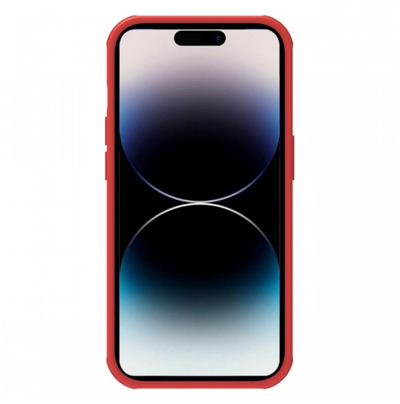 Nillkin Super Frosted Shield Pro iPhone 14 Pro 6.1 2022 Röd