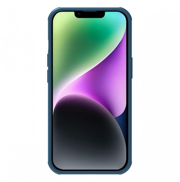 Nillkin Super Frosted Shield Pro Magnetic Case iPhone 14 Plus 6.7 2022 Blå